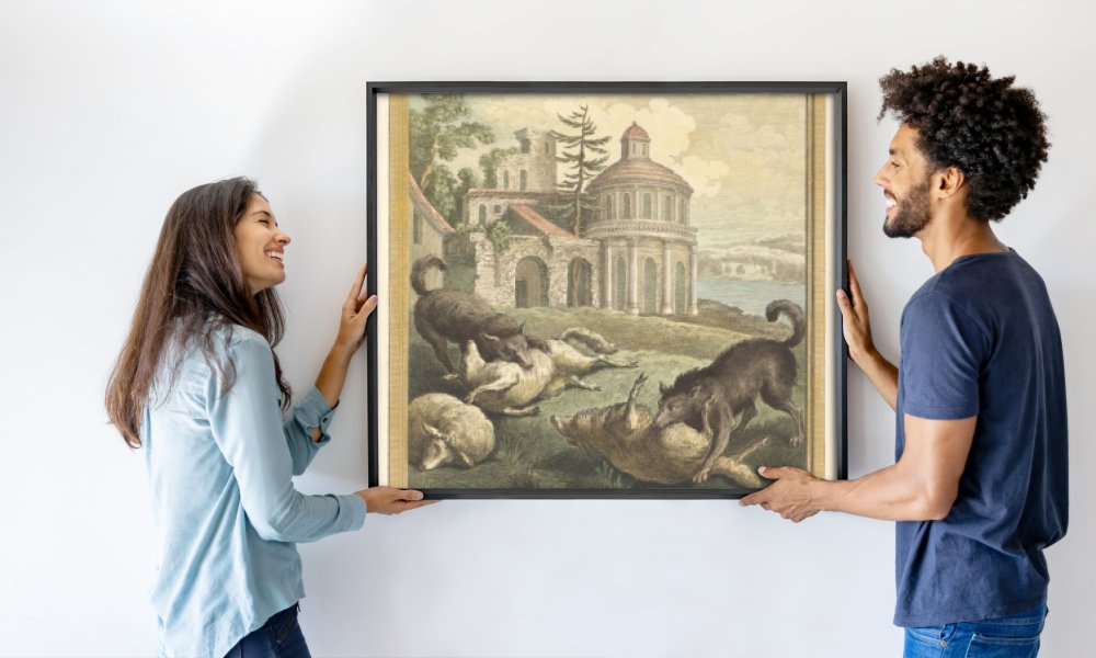 Pierre Etienne Moitte after Jean Baptiste Oudry