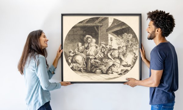 Nicolas Delaunay after Jean Honoré Fragonard