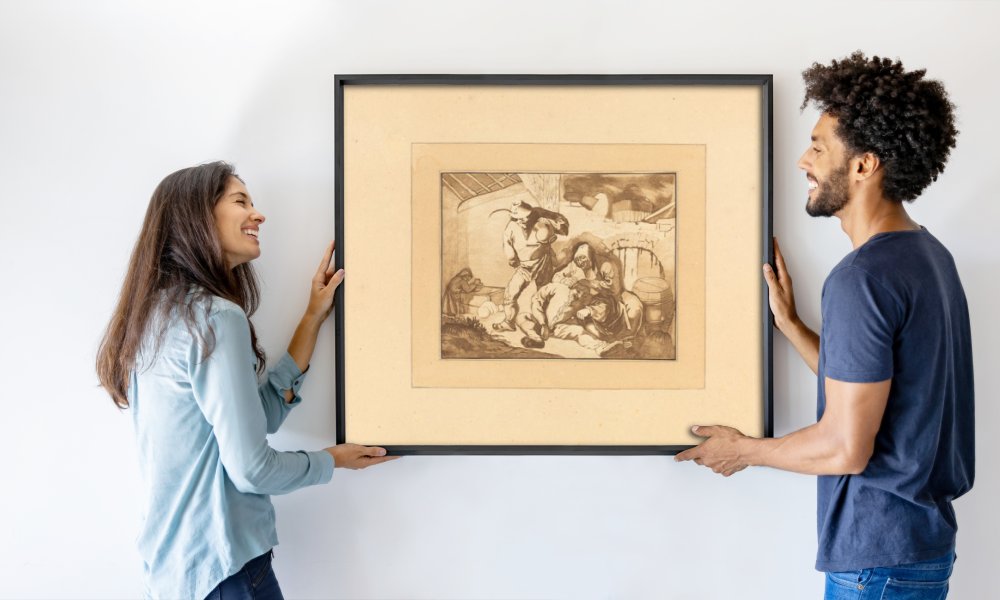 Maria Catharina Prestel after Isack van Ostade