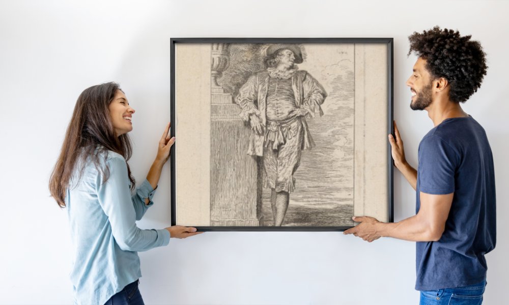 Louis Deplaces after Antoine Watteau