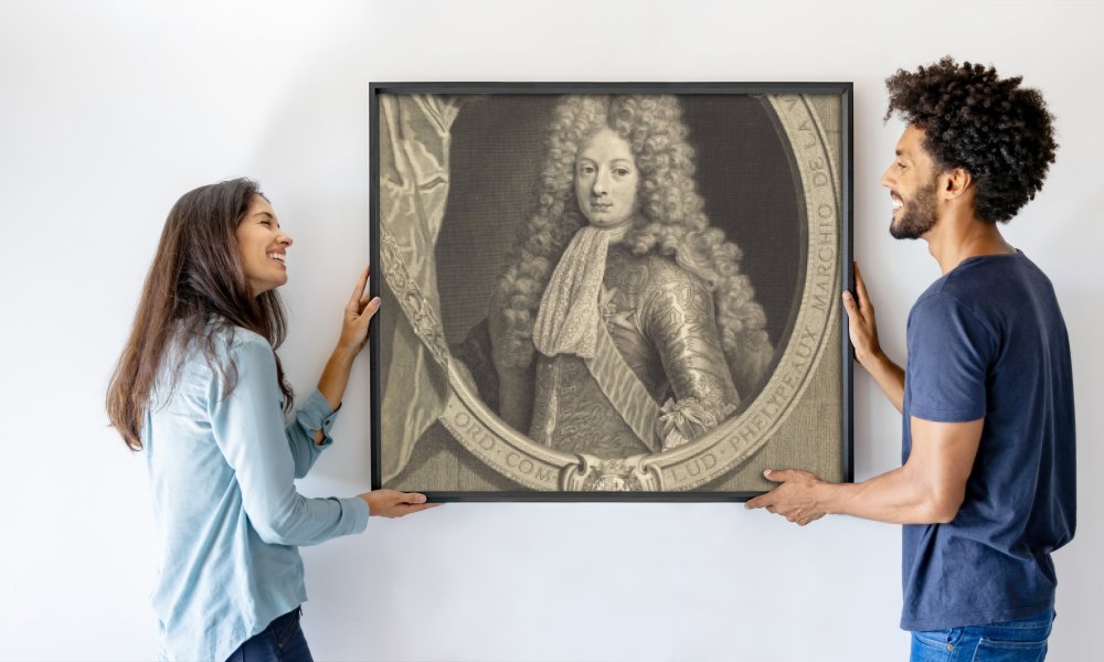 Pierre Drevet after Pierre Gobert