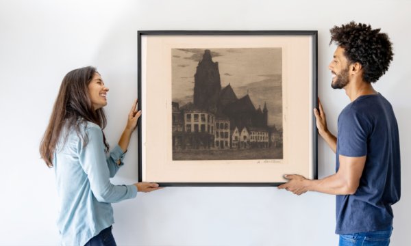 Albert Baertsoen (signed by artist)