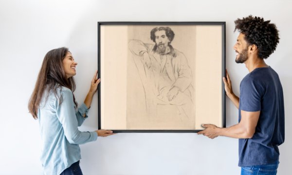Marcellin Gilbert Desboutin (signed by artist)