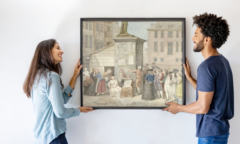 Aert Schouman (signed by artist)