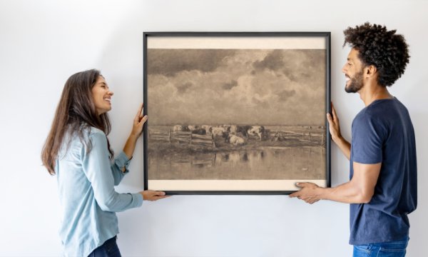 Willem Roelofs (I) (signed by artist)