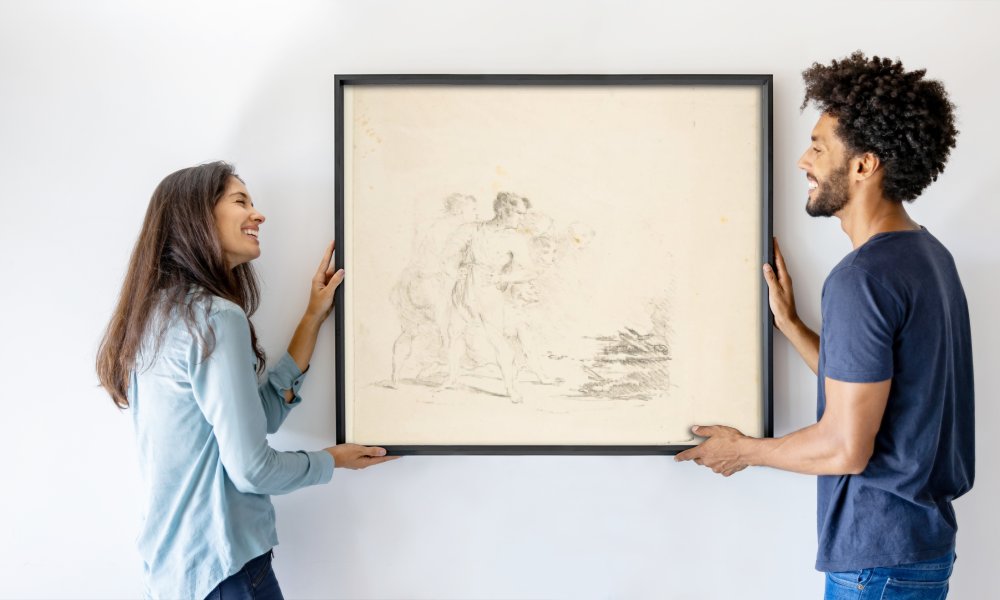 Formerly attributed to Goya