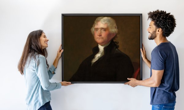 after Gilbert Stuart George Peter Alexander Healy