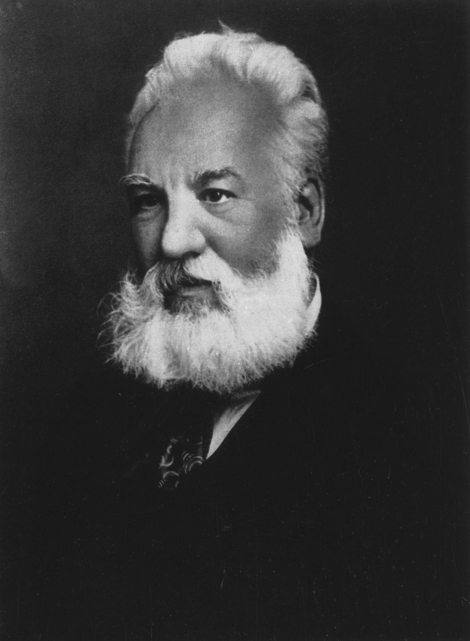 Alexander Graham Bell（1847-1922） 作者 不明
