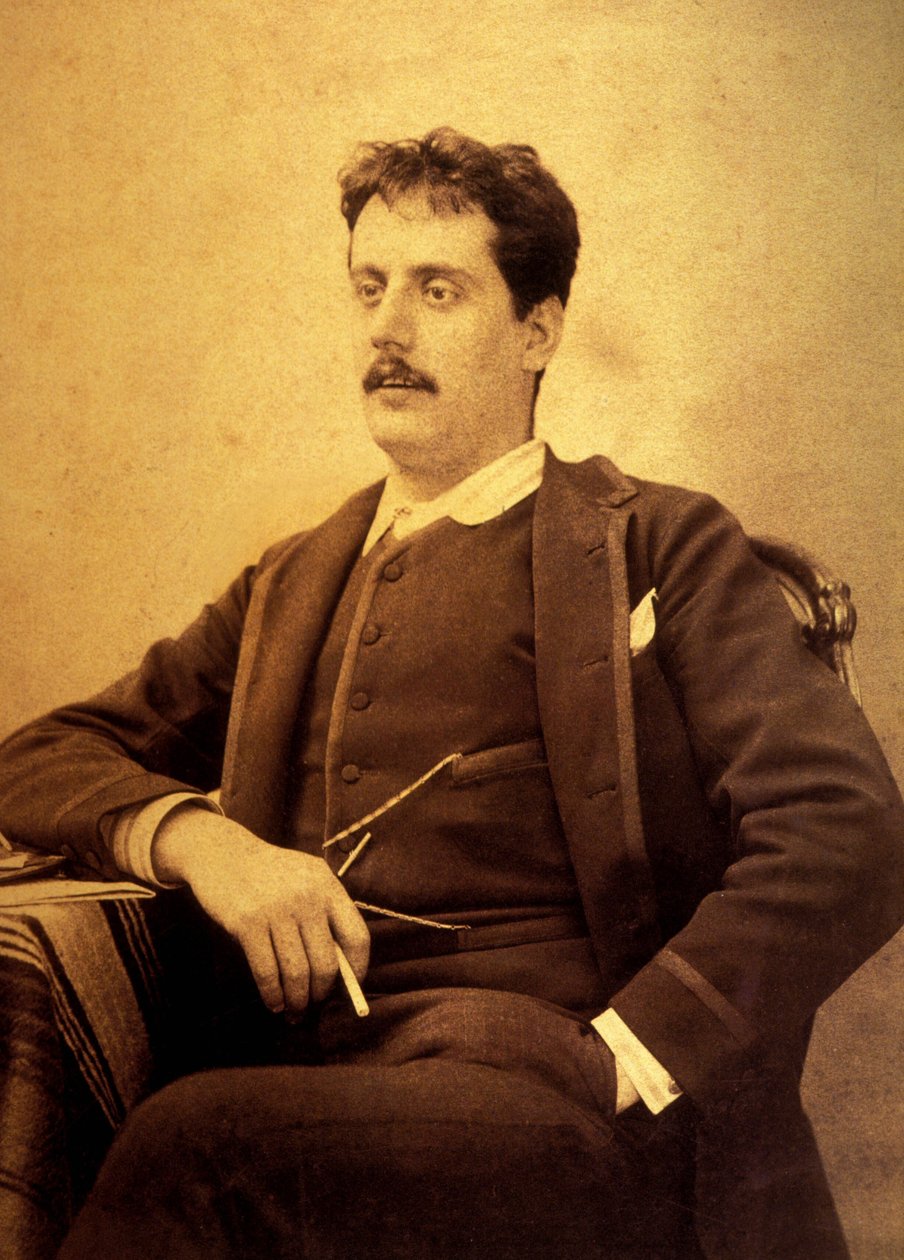 Giacomo Puccini（1858-1924）1899 作者 不明