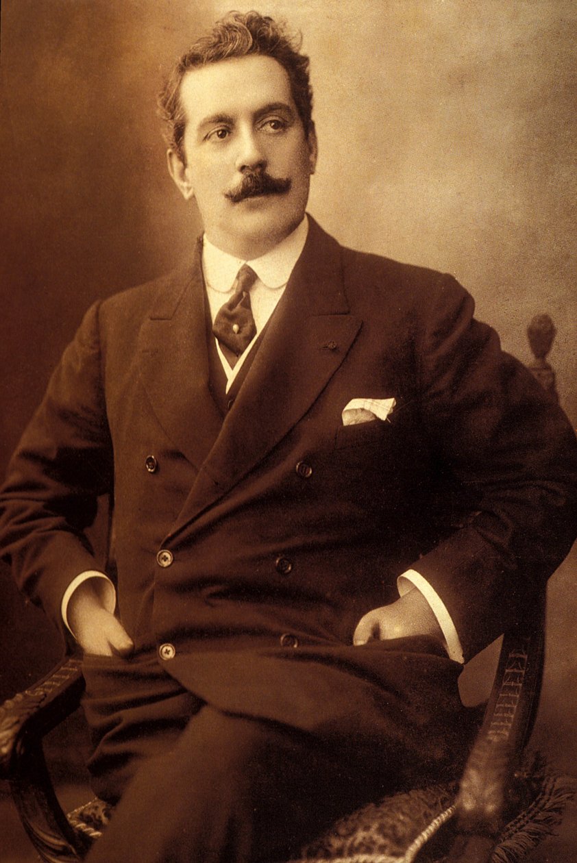 Giacomo Puccini（1858-1924）于1890年 作者 不明