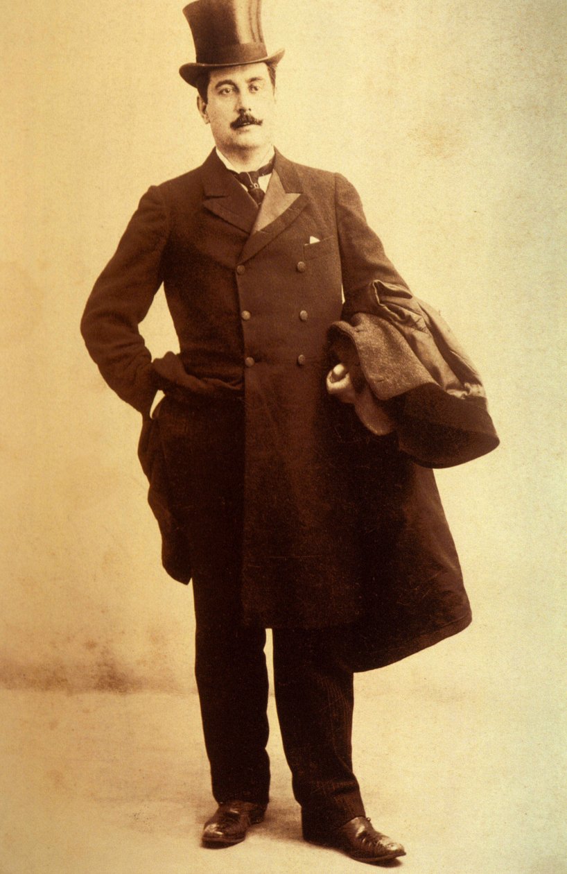Giacomo Puccini（1858-1924）于1899年 作者 不明