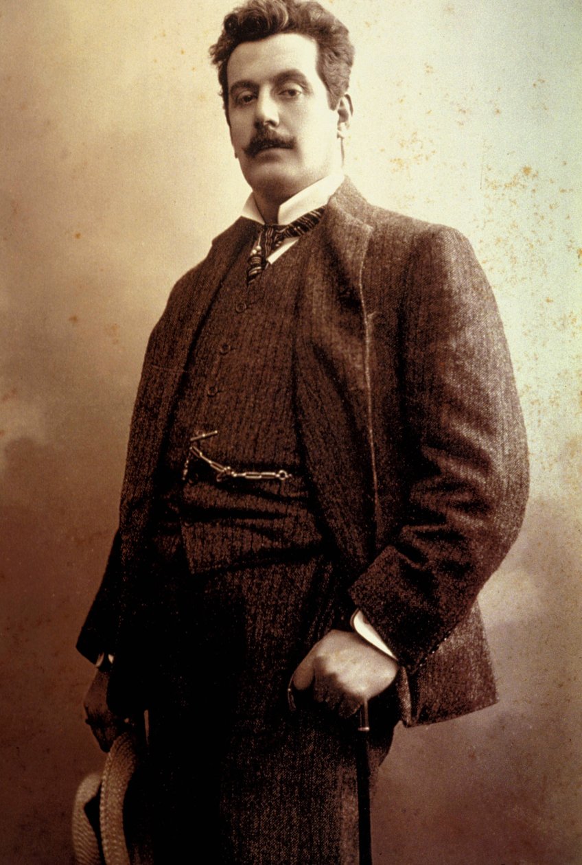 Giacomo Puccini（1858-1924）于1900年 作者 不明