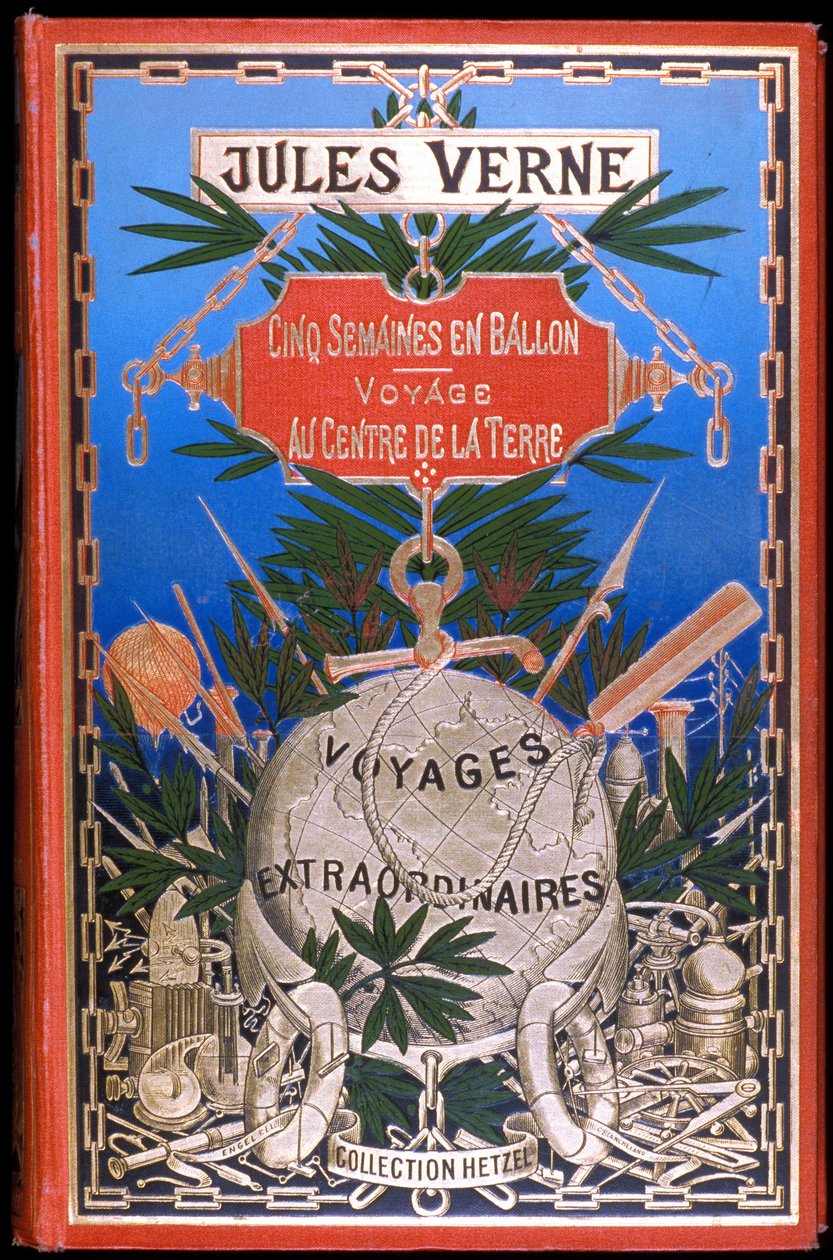 Loire Atlantique N * 190  - 南特 - 儒勒凡尔纳博物馆 - 第一版“非凡航行” 作者 不明