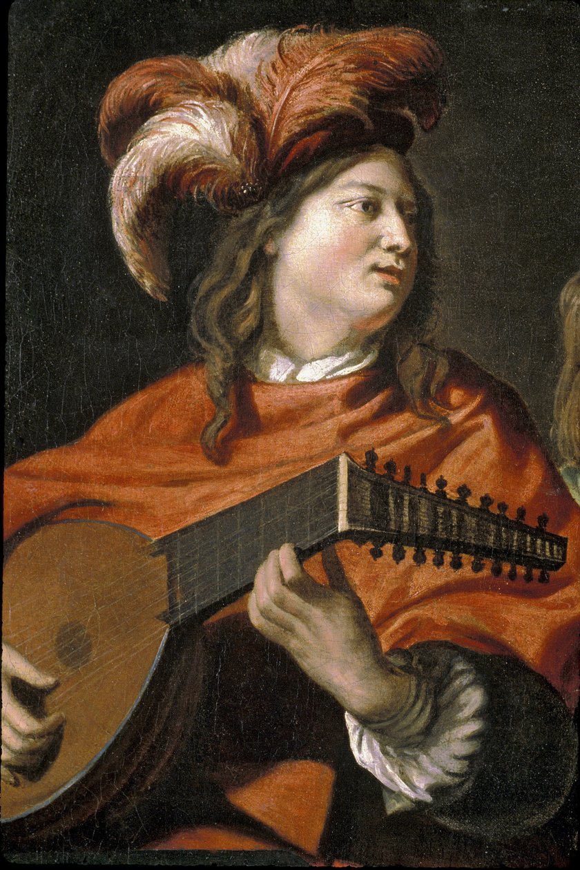 Picardie 087  -  Laon  -  Musee  - “The Concert”“（详情）作者：Mathieu Le Nain（1607-1667） 作者 不明