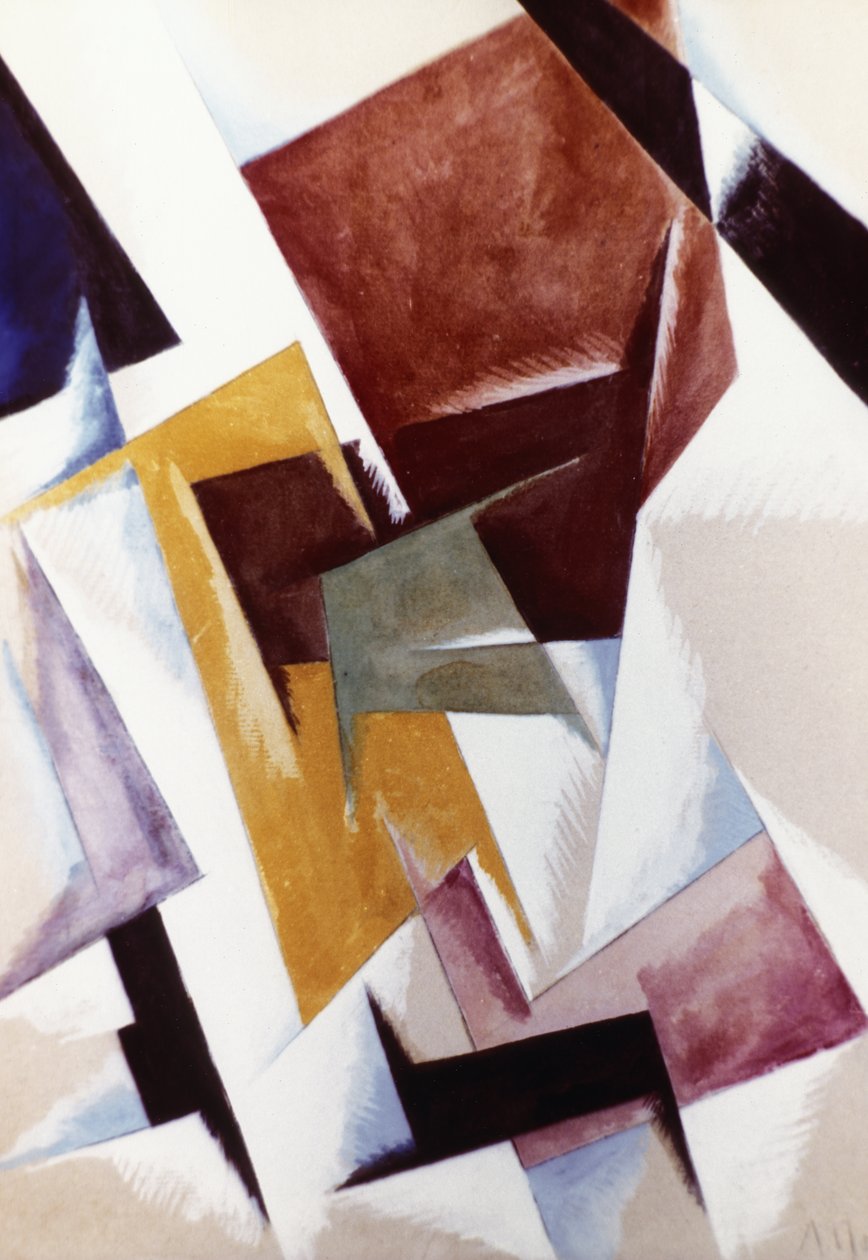 Spobial Force Construction（1921）绘画作者：Lyubov Popova（1889  -  1924）。 作者 不明