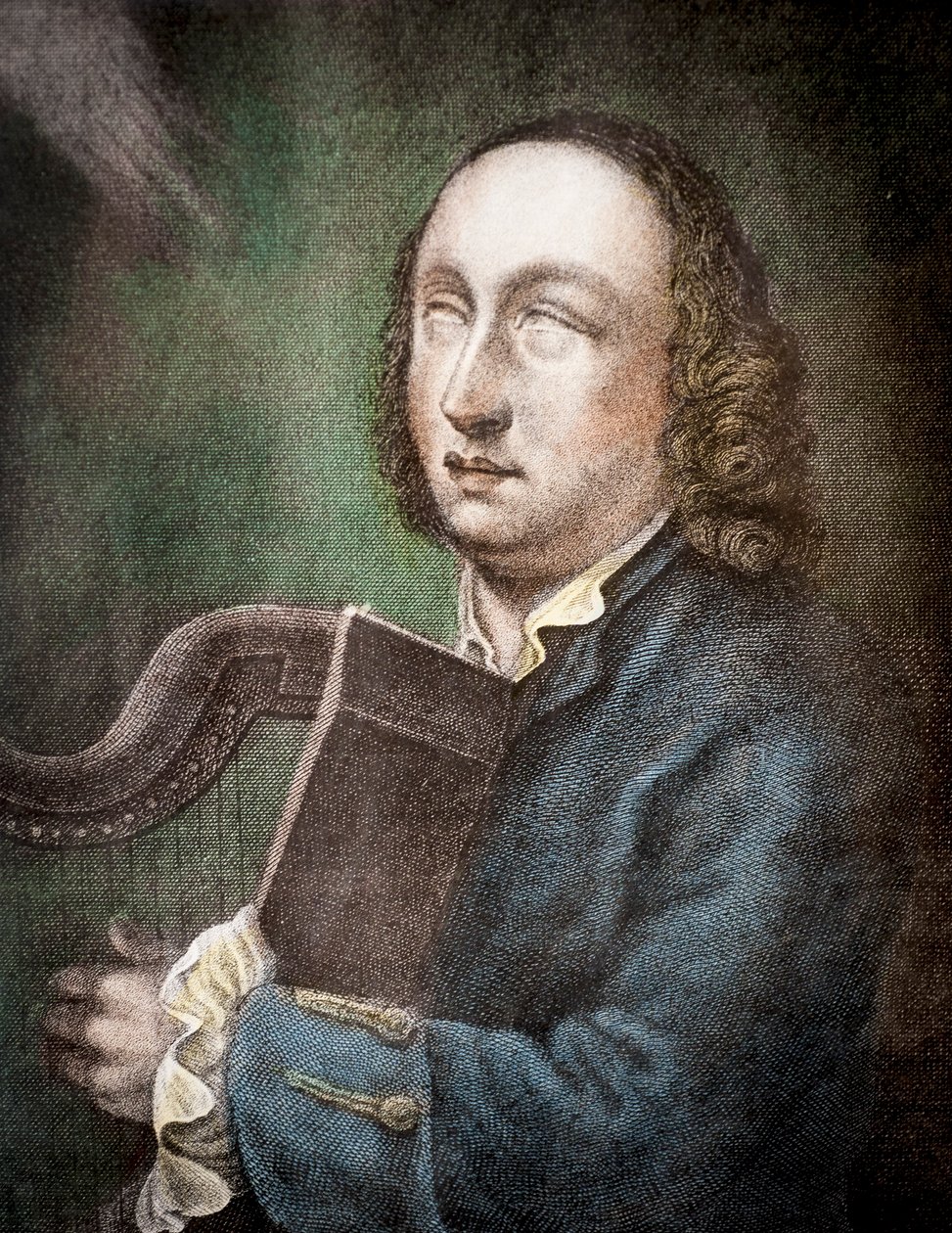 Turlough O Carolan，Carolan，Tullaval（卡洛）（1670-1738） 作者 不明