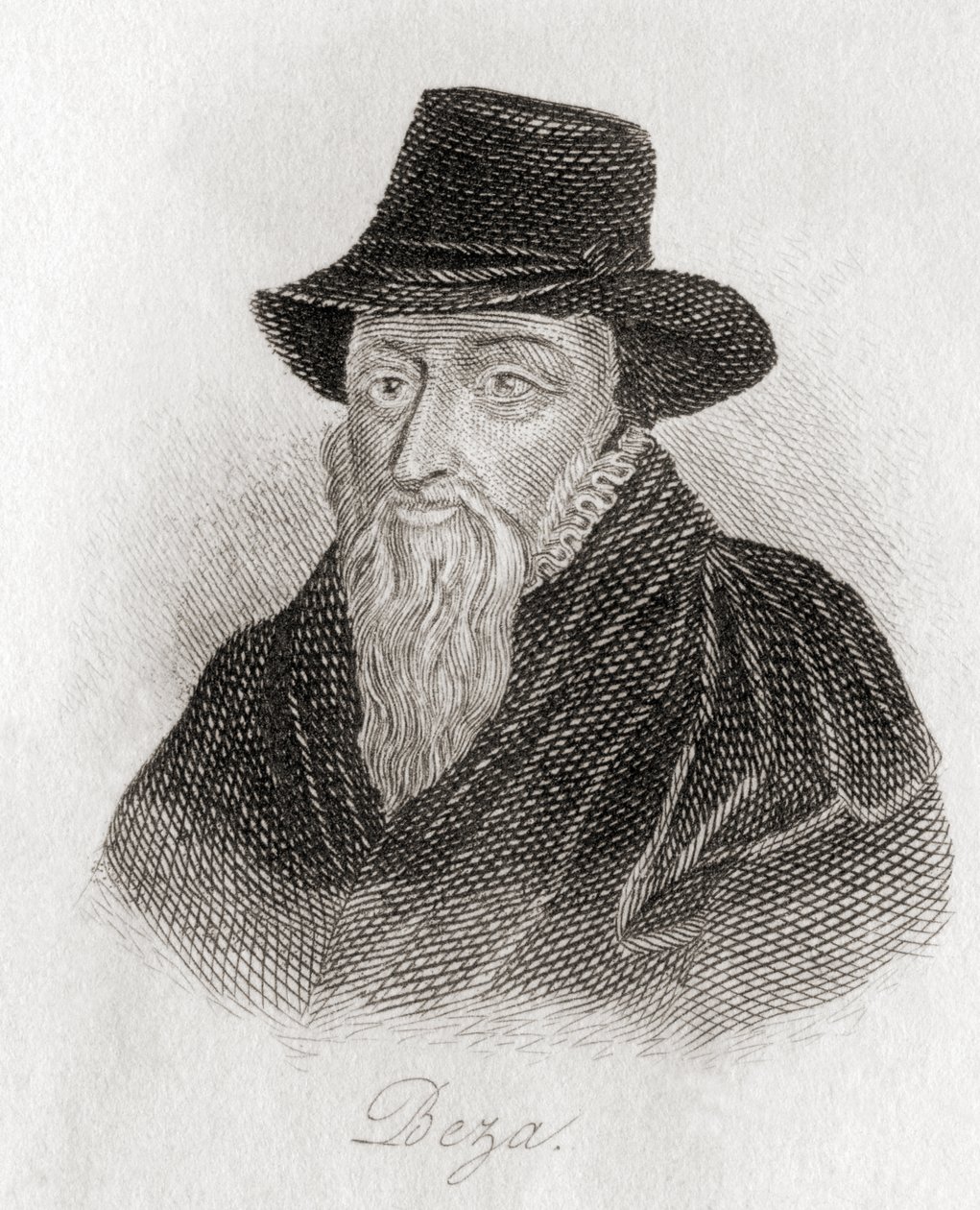 Theodore Beza，1519？ 1605。 作者 不明