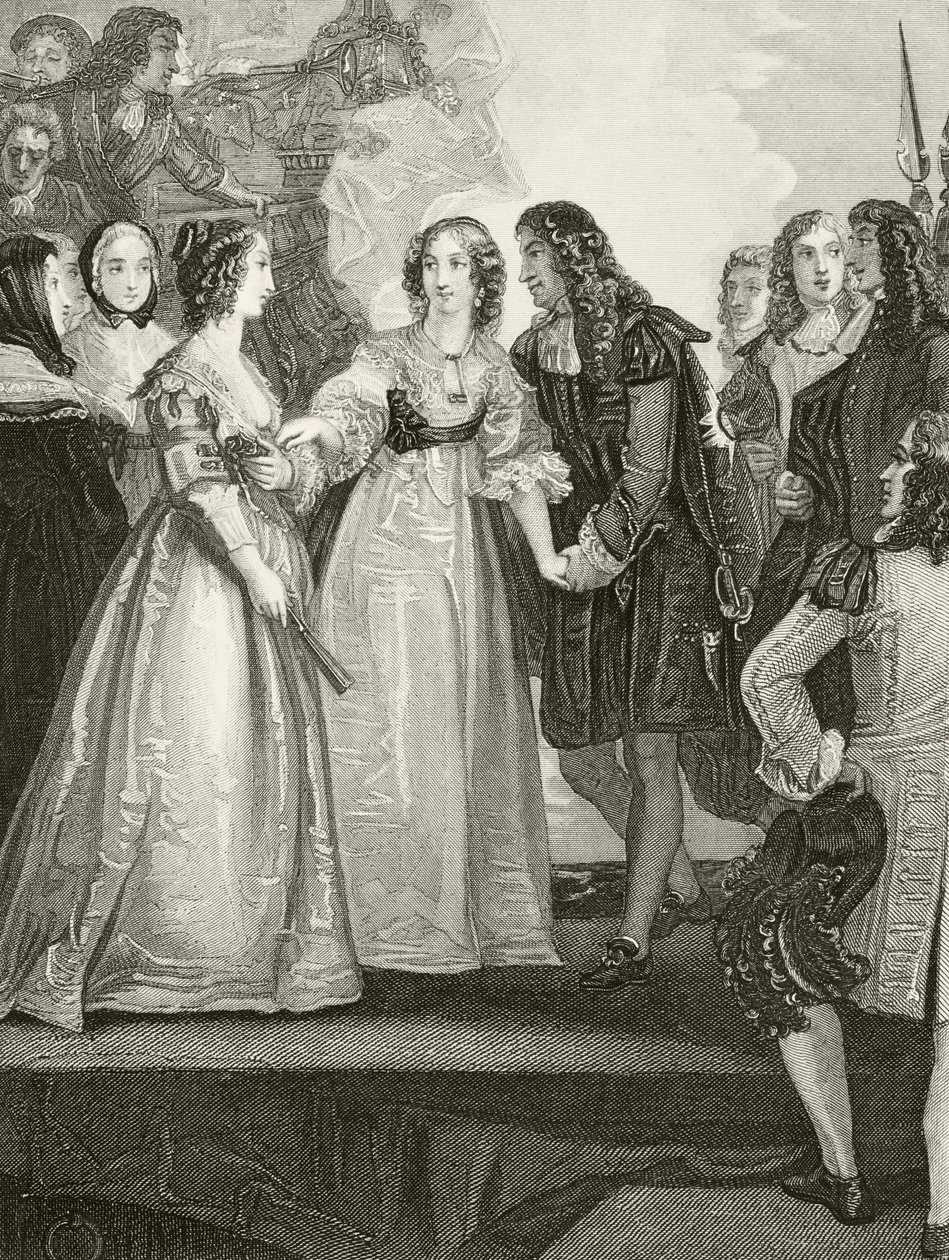 英国国王查尔斯二世于1670年在多佛尔会见了他的妹妹Duchess Henrietta，来自英国国家和国内历史的William Hickman Smith Aubrey（1858-1916）发表了L 作者 英语学校