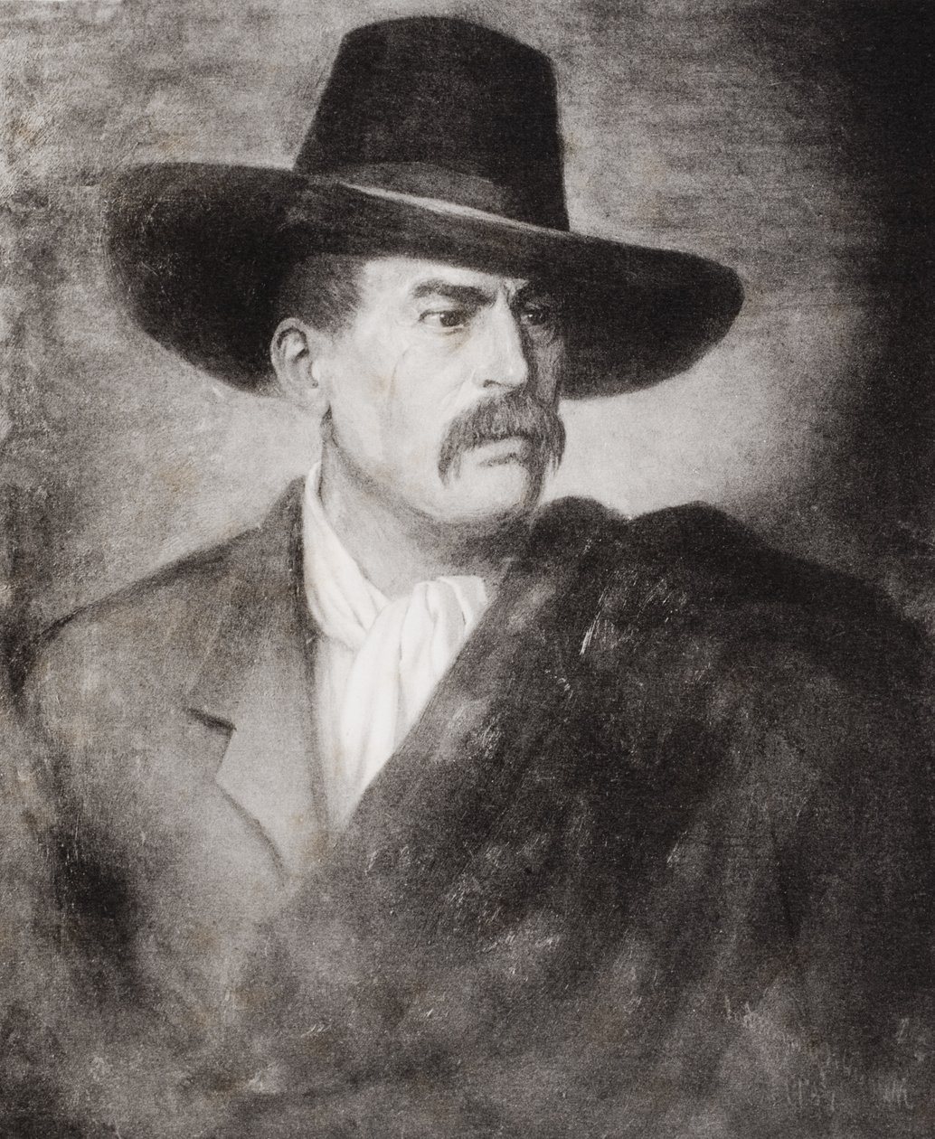 理查德·弗朗西斯·伯顿爵士（1821-90）由Gutmansthal de Benvenuti夫人绘制，来自“理查德·伯顿爵士的生活，第二卷”，伊莎贝尔·伯顿（1831-96）于1893年出版 作者 英语学校