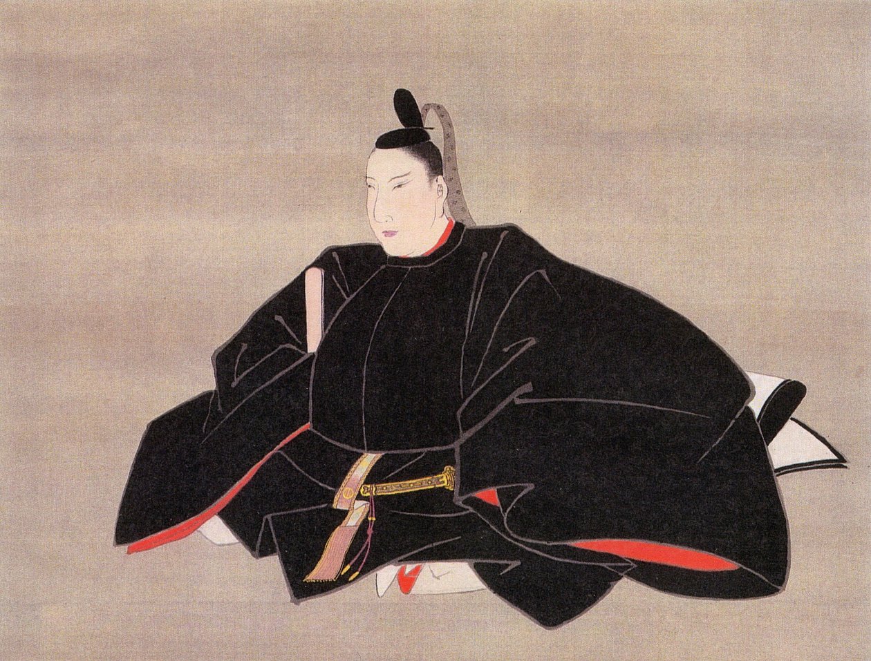 田村Tomura（日本Shigeru）的肖像。 作者 小田岛椿所笔