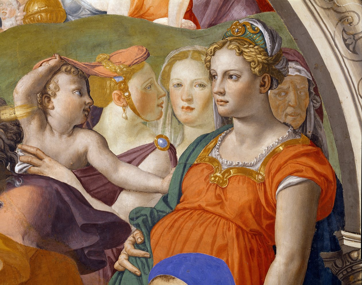 穿越红海 作者 Agnolo Bronzino