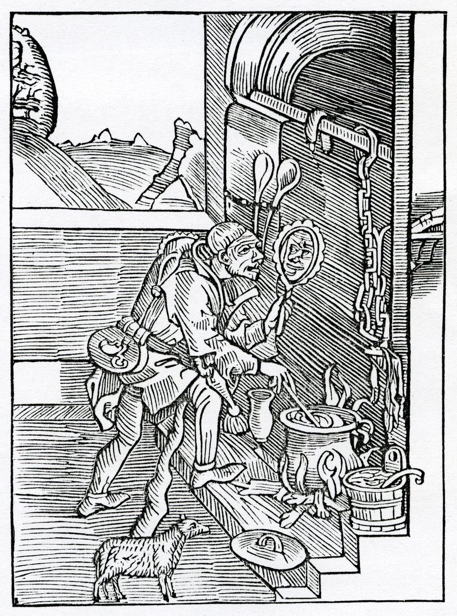 亚伯·巴克莱（Alexander Barclay）的英文翻译“The S”中的插图表明，他们在他们自己的概念中表现得如此之好，以至于他们没有像他们自己那样狡猾，强烈，狡猾，没有说服力。 作者 德国学校