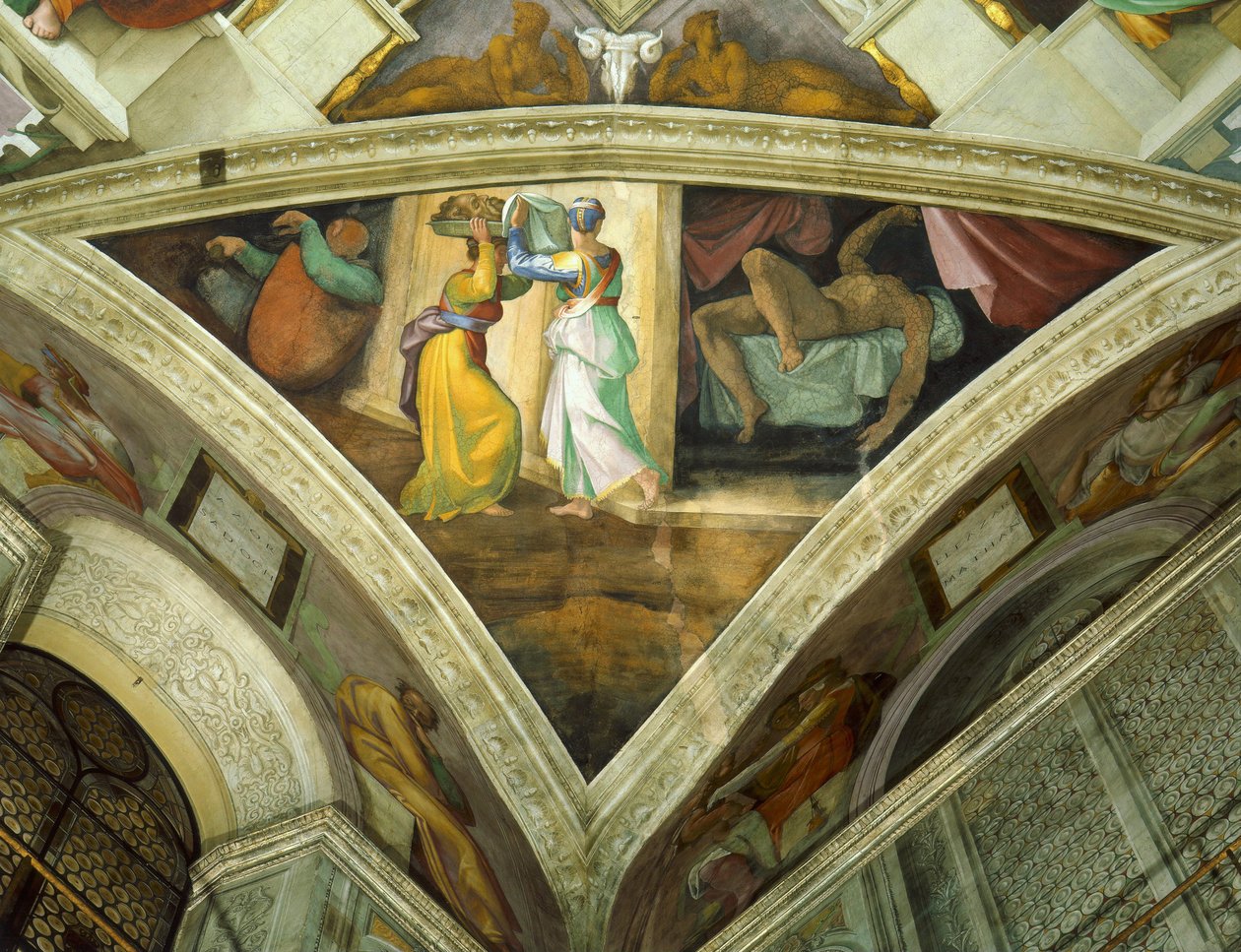 朱迪思和霍洛芬 作者 米开朗基罗（Michelangelo Buonarroti）