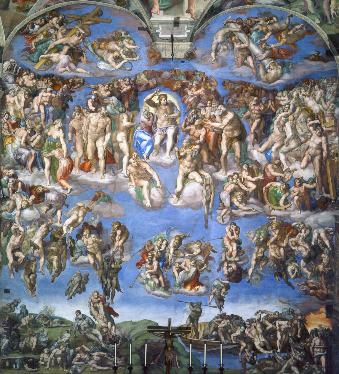 最后的审判 作者 米开朗基罗（Michelangelo Buonarroti）