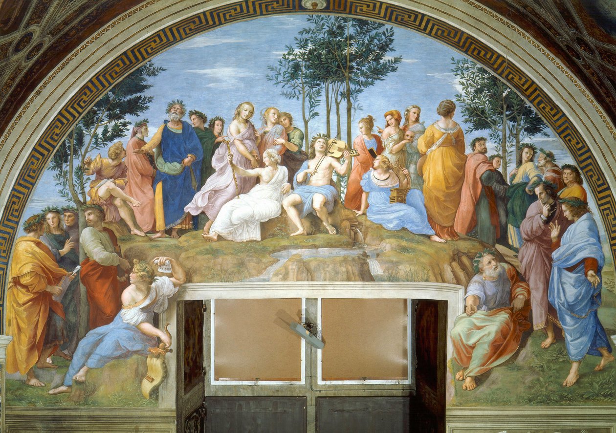 Parnassus 作者 拉斐尔（Raffaello Sanzio Raphael）