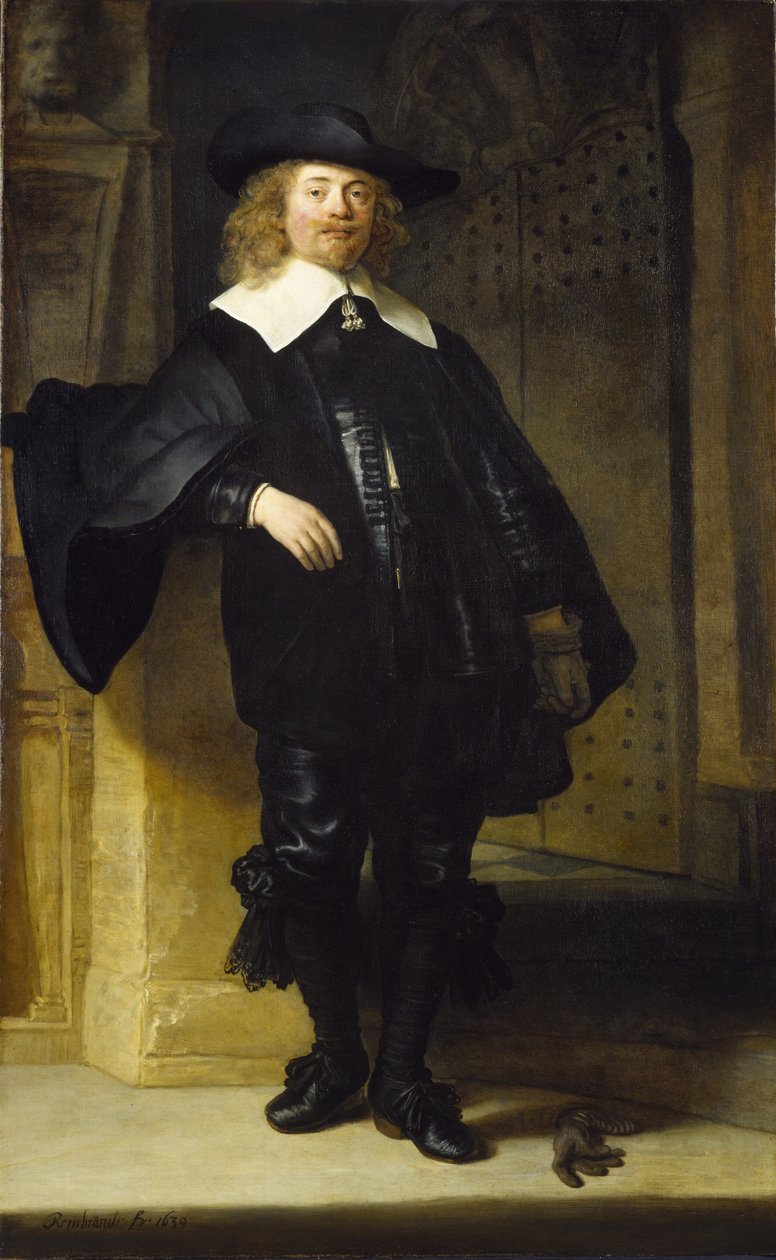 Andries de Graeff的肖像（1611-1677） 作者 伦勃朗·范·赖恩