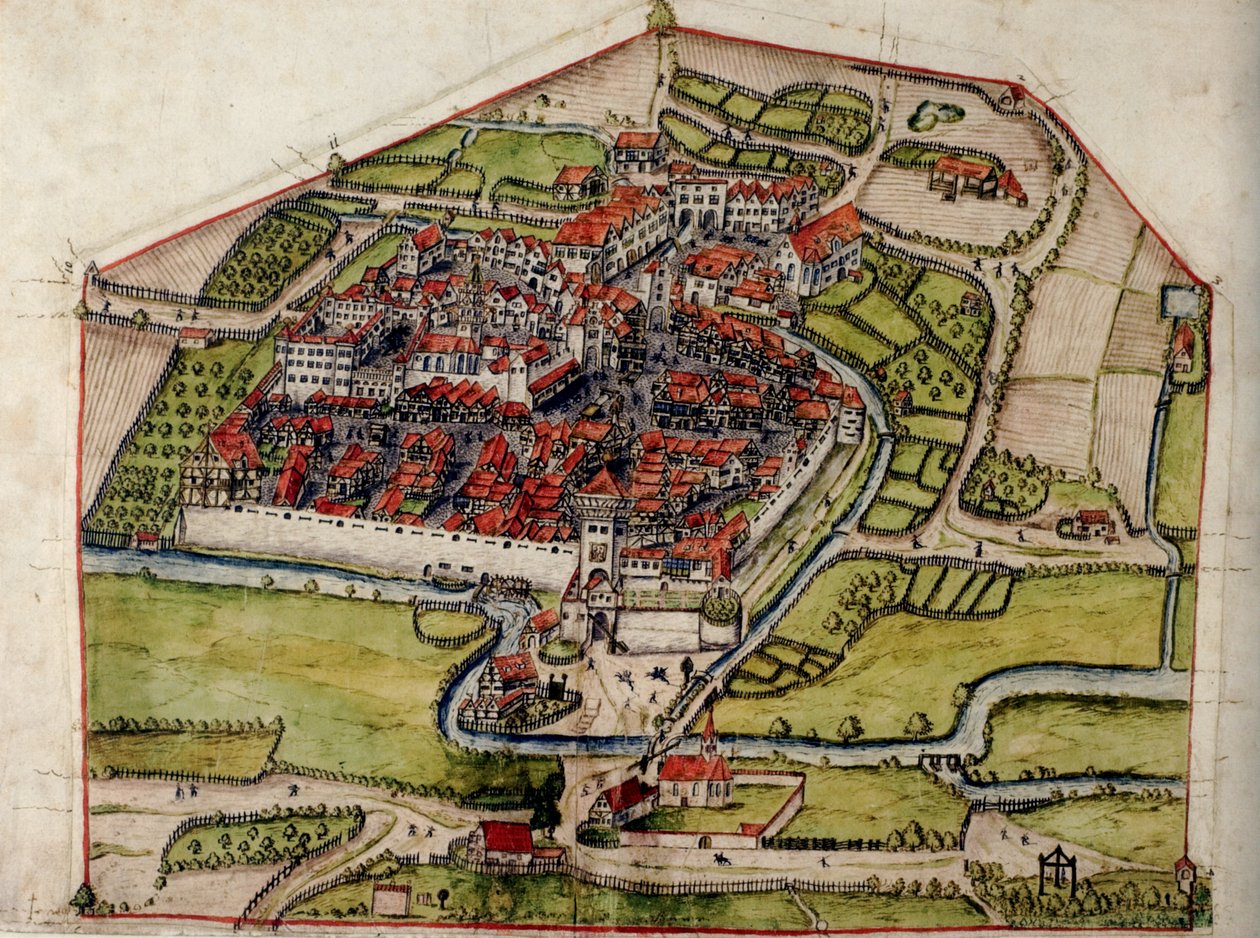 代表EttersMeßkirch，c.1575 作者 不明