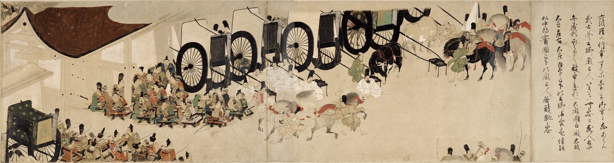 Heiji Monogatari Emaki（Rokuhara Scroll） 作者 不明