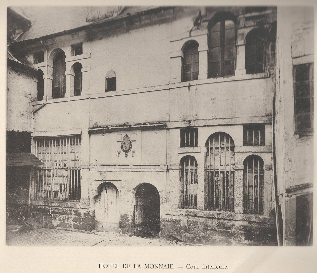 Hotel de la Monnaie de Rouen酒店位于内部庭院 作者 不明