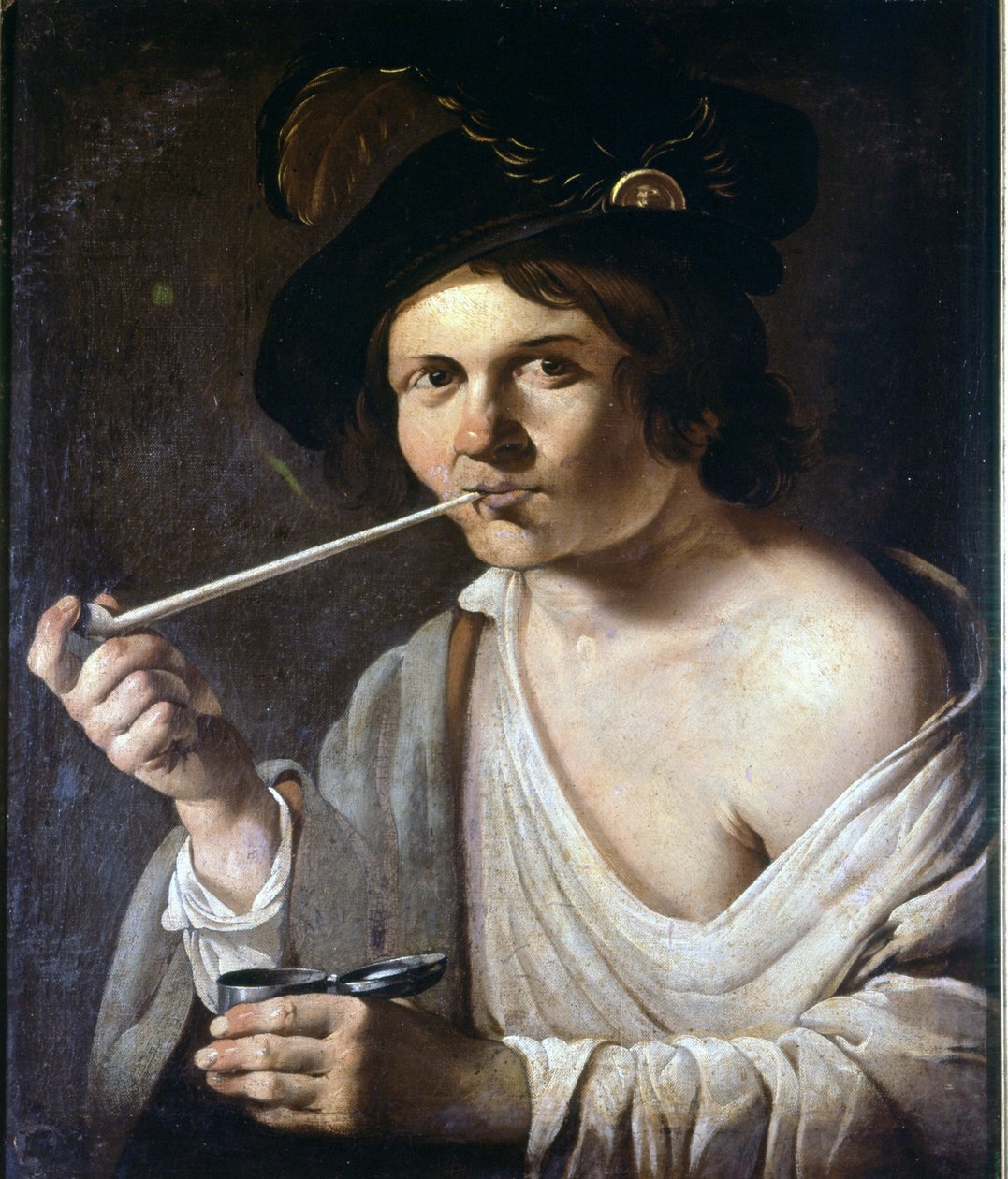 推测为托马索·阿尼洛·迪特·马萨尼洛（Tommaso Aniello dit Masaniello，1623 - 1647 年）的肖像。 那不勒斯，圣马蒂诺国家博物馆。 作者 马萨涅洛