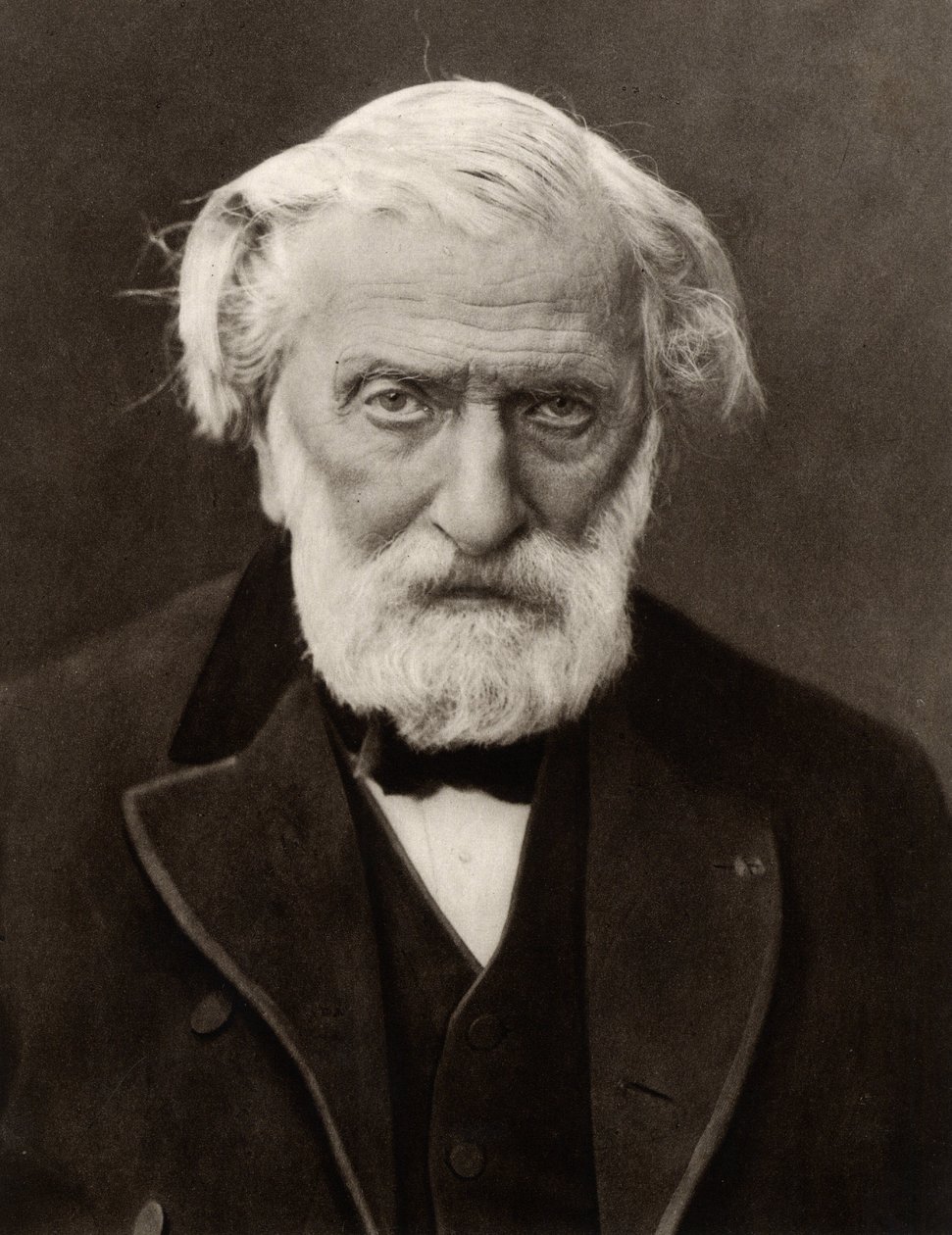 (安布罗斯-托马斯（Charles Louis）（1811-1896 年），法国作曲家，1871 年起担任巴黎音乐学院院长（黑白照片） 作者 (1820-1910) 纳达尔