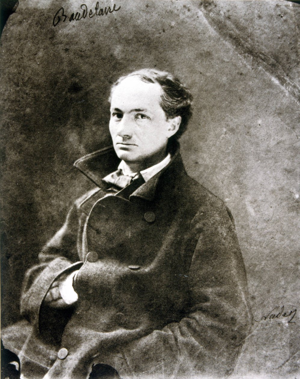 查尔斯-波德莱尔 (1821 - 1867) - 作者：纳达尔 作者 纳达尔