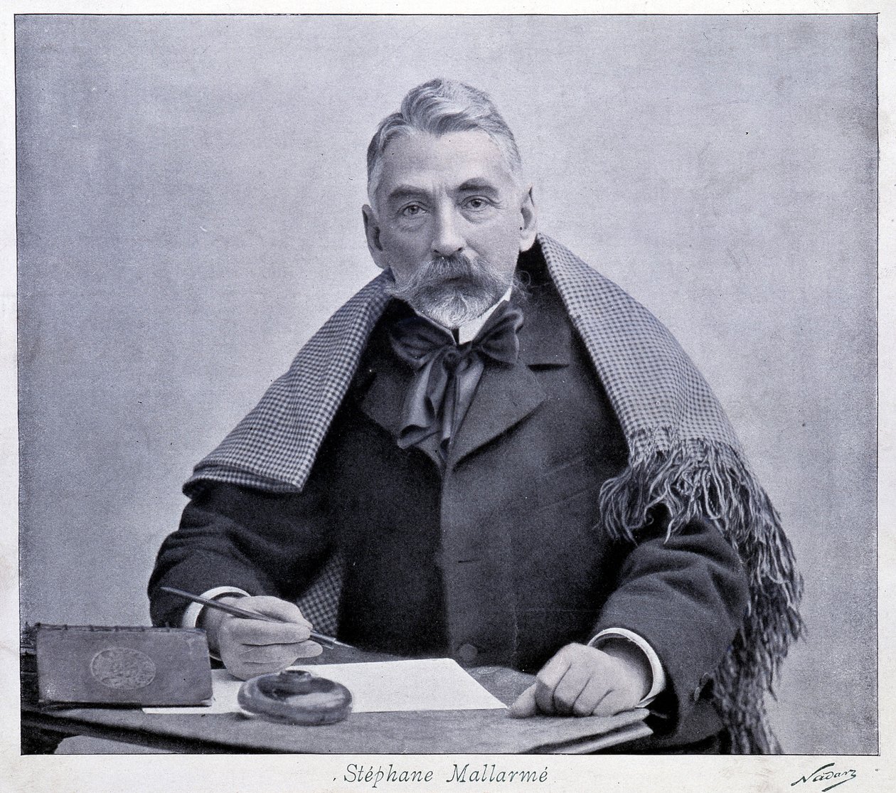 Mallarme (1842-1898) - photography by Nadar, Carnavalet. 作者 纳达尔