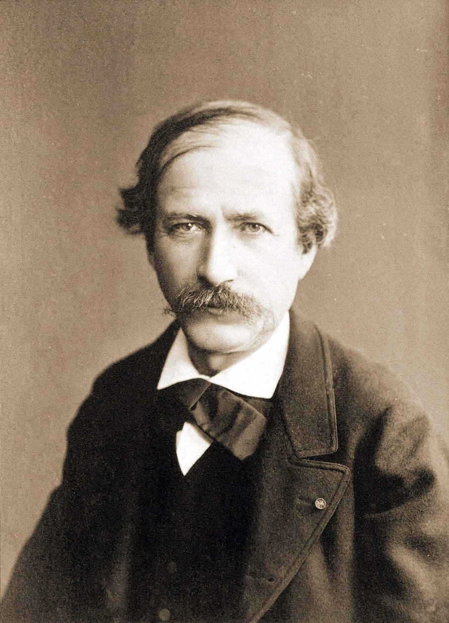 马塞林-贝尔特罗(Marcellin Berthelot)(1827-1907)，法国化学家，作者是纳达尔。 作者 纳达尔