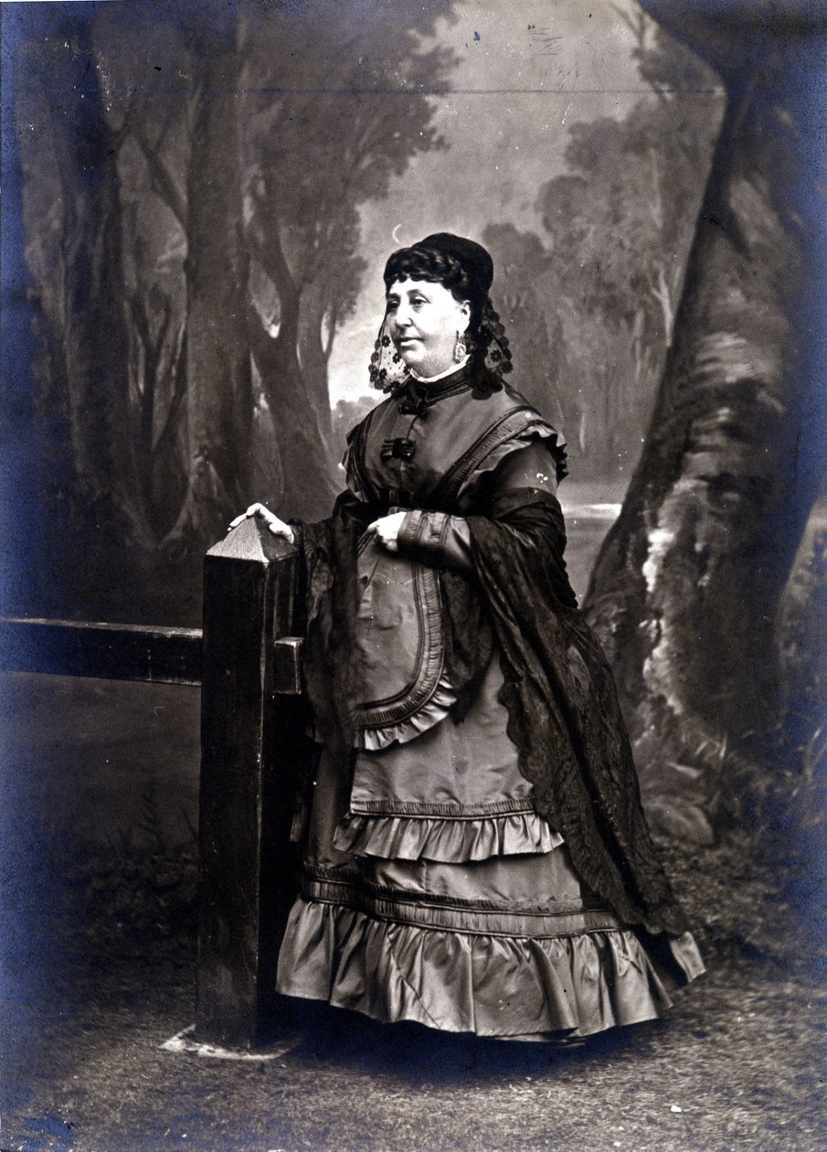 纳达尔的乔治-桑（Aurore Dupin, Baronne Dudevant）（1804-1876）肖像。 作者 纳达尔