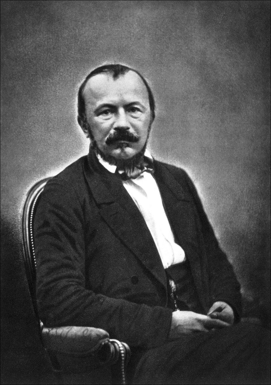 Portrait of Gerard de Nerval. 作者 纳达尔