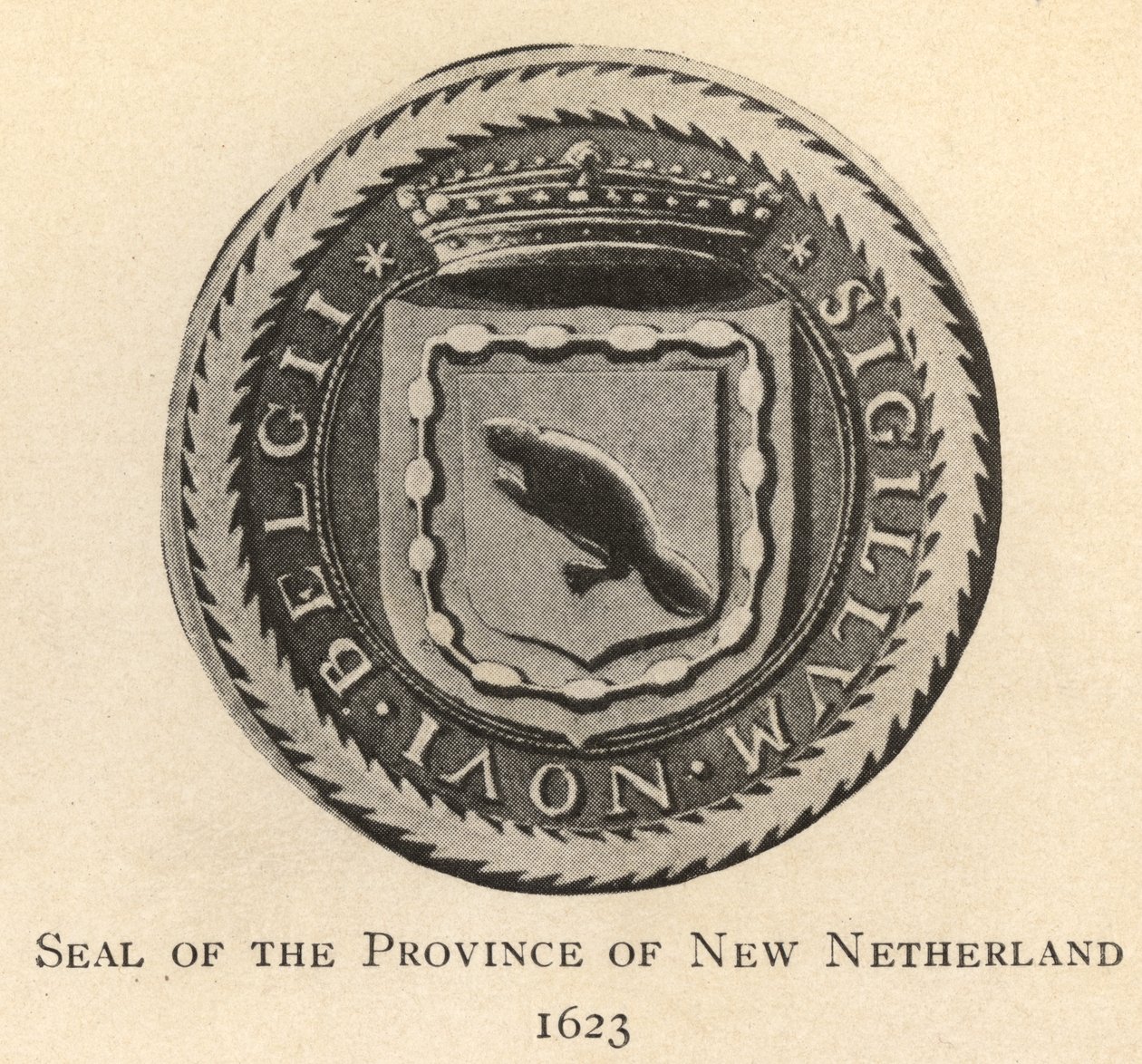 Seal of the Province of New Netherland 作者 （之后）美国学校