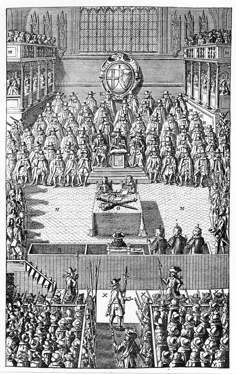 1649 年 1 月对查理一世的审判 作者 （之后）英语学校