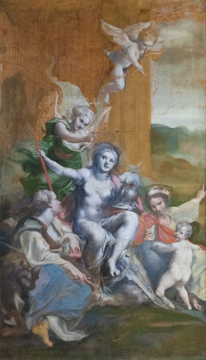 美德的寓意 作者 （c.1489-1534）科雷乔