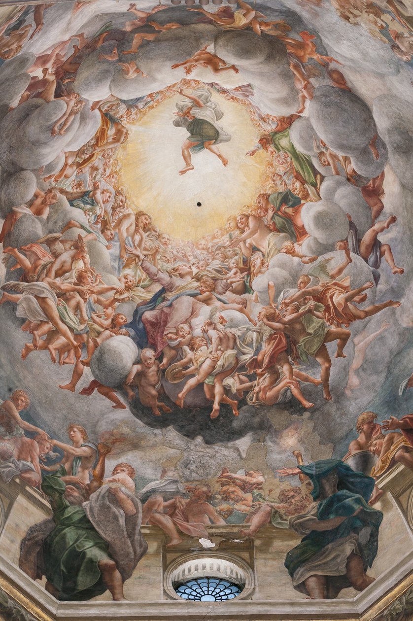 圣母升天，细节 3660852 作者 (c.1489-1534) 科雷焦
