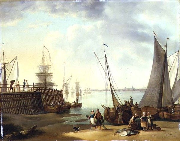 荷兰航运业 作者 （fl.1860）WW