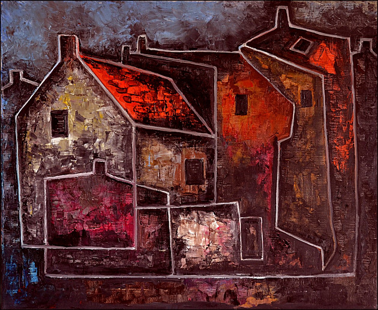 13883N布列塔尼的Ile d&39;Oedic 2012布面油画 作者 不明