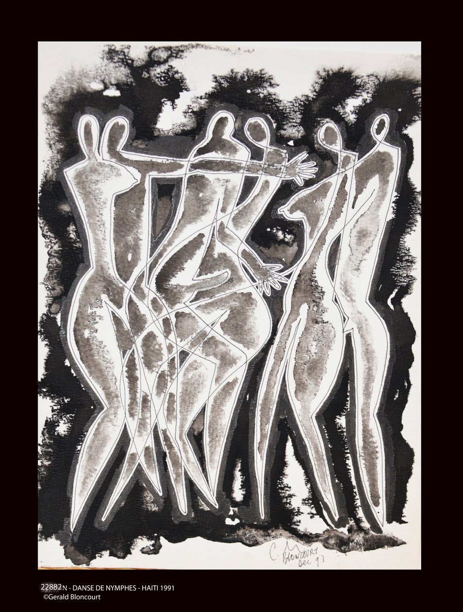 22882N  -  NYMPHS DANCE  -  HAITI 1991 作者 不明