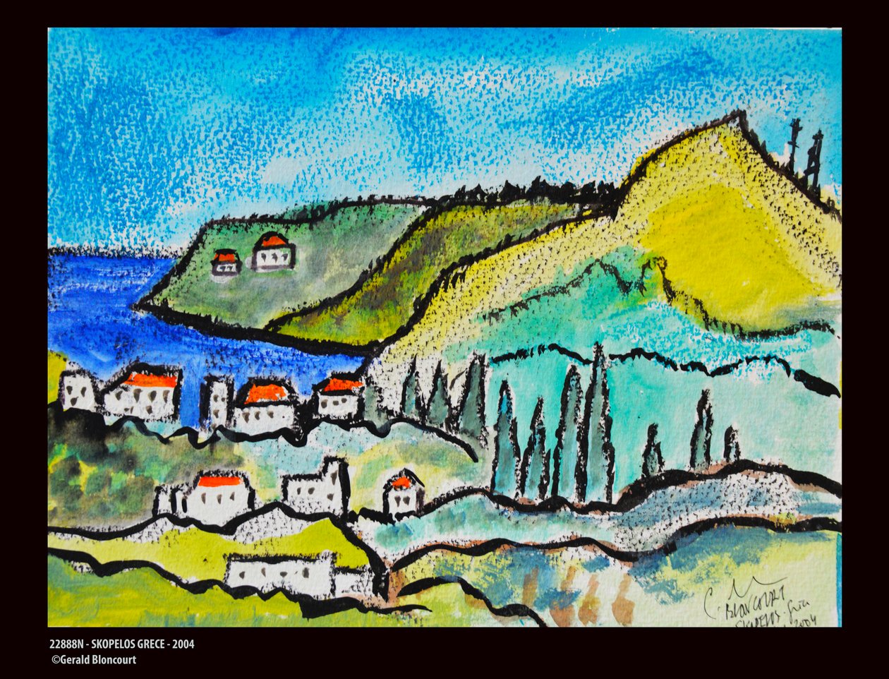 22888N  -  SKOPELOS GRECE  -  2004？ 作者 不明