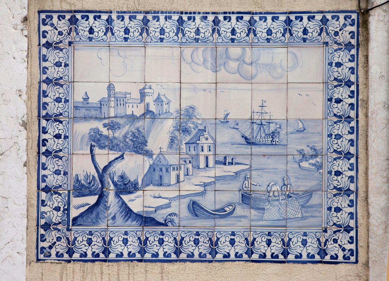 Azulejo，里斯本，葡萄牙。 作者 不明