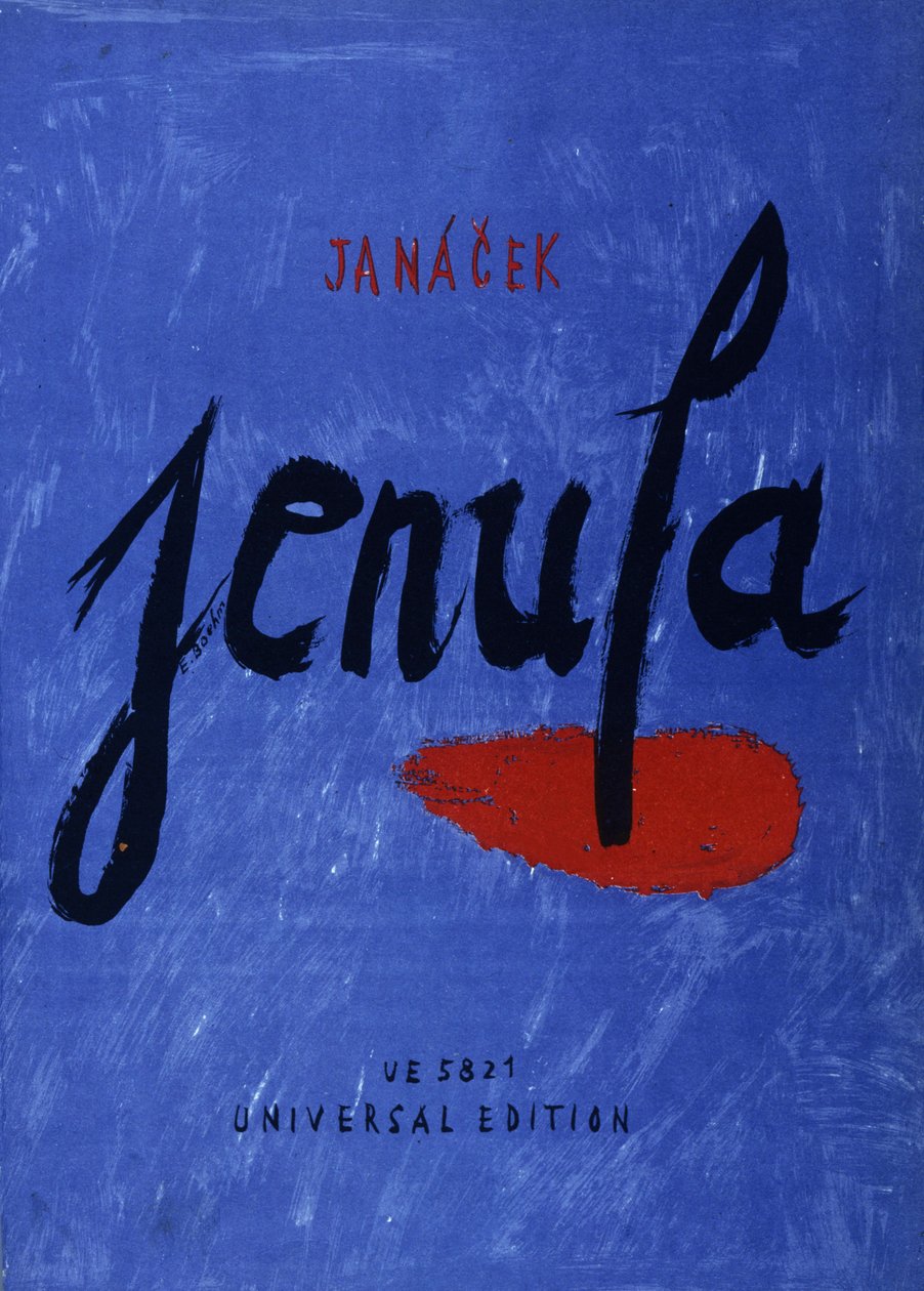 Leos Janacek的Jenufa封面 作者 不明